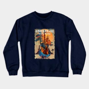 Crossroads guitar Crewneck Sweatshirt